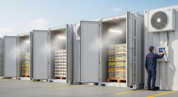 Location container frigorifique : la solution idéale pour vos produits sensibles